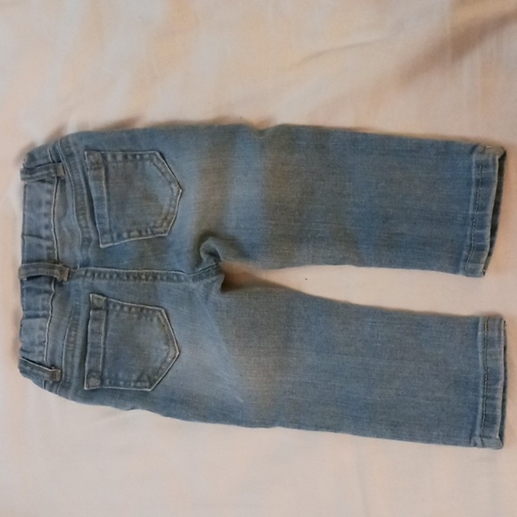 ❤️ Cat & Jack Distressed Sequin Girls Jeans Size 18 Months - Picture 9 of 11